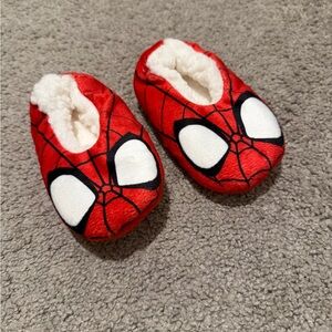 Red Spider-Man Toddler Slippers